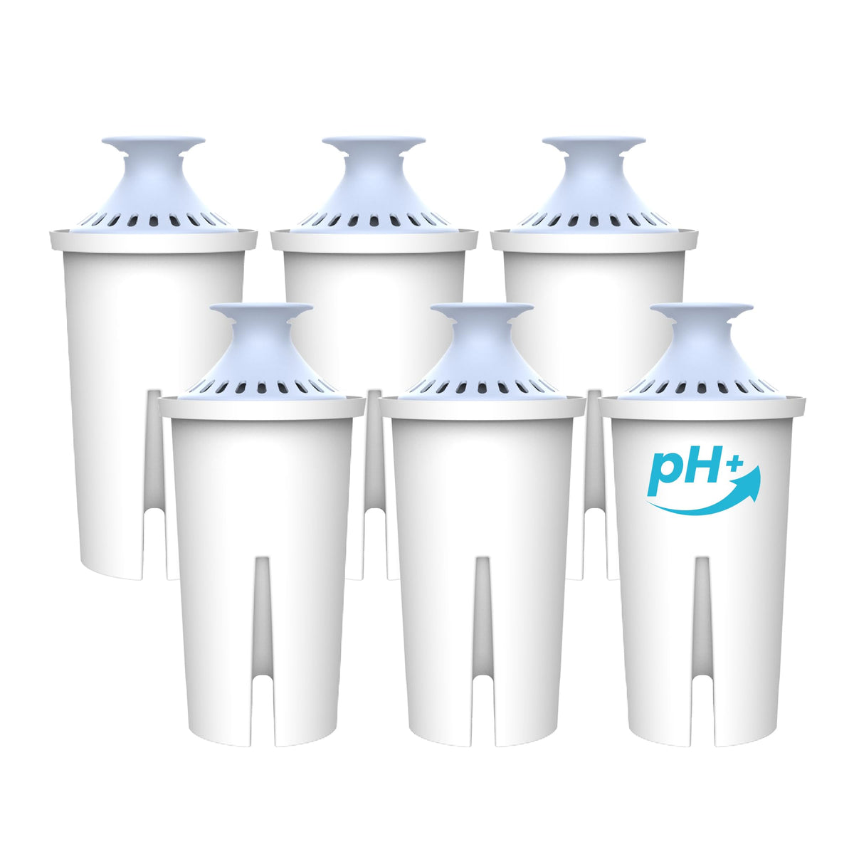 AQUA CREST Filter Replacement for Brita® Water Pitcher & Dispenser, 6 Pack