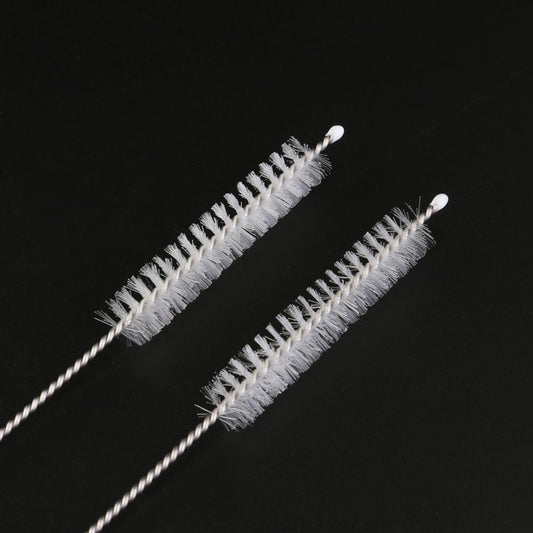 11pcs Stainless Steel Drinking Straws Set with Brush 304 Silver