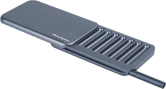 8 Compartment Metal Storage Box (Blue-gray)