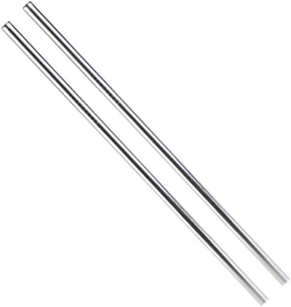 Straight Drinking Straws Set Reusable Stainless Steel 11pcs
