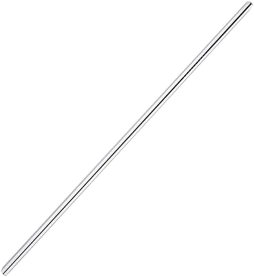 11pcs Straight Drinking Straws Set Stainless Steel Reusable