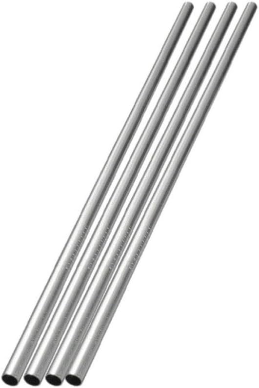 Stainless Steel Drinking Straws 11pcs Reusable Straight Set Brush