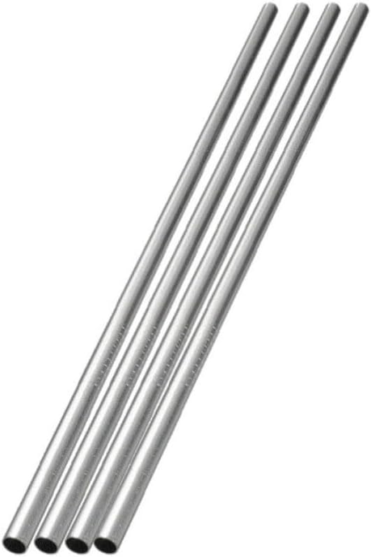 Straight Drinking Straws Stainless Steel 11pcs