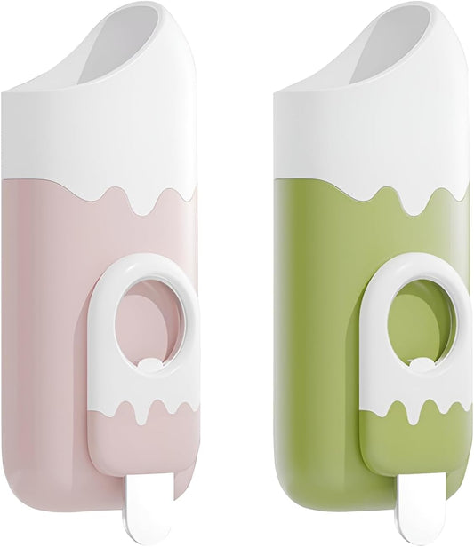 2 Pack Magnetic Straw Holder for Fridge, Cabinet & Counter – Multi-Use Straw Storage & Organizer with Bottle Can Opener
