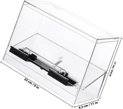 Cabilock Acrylic Straw Dispenser Bulk Drinking Straw Box Storage Case for Unpacked Straws Counter Organizer for Home Restaurant Office 9.05 X 6.69 X 4.33 in