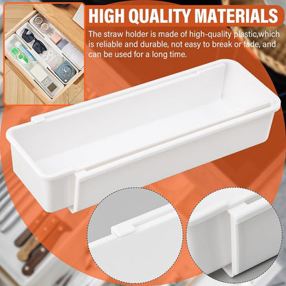 Expandable Straw Organizer – Drawer Insert for 60oz Extra Long Straws