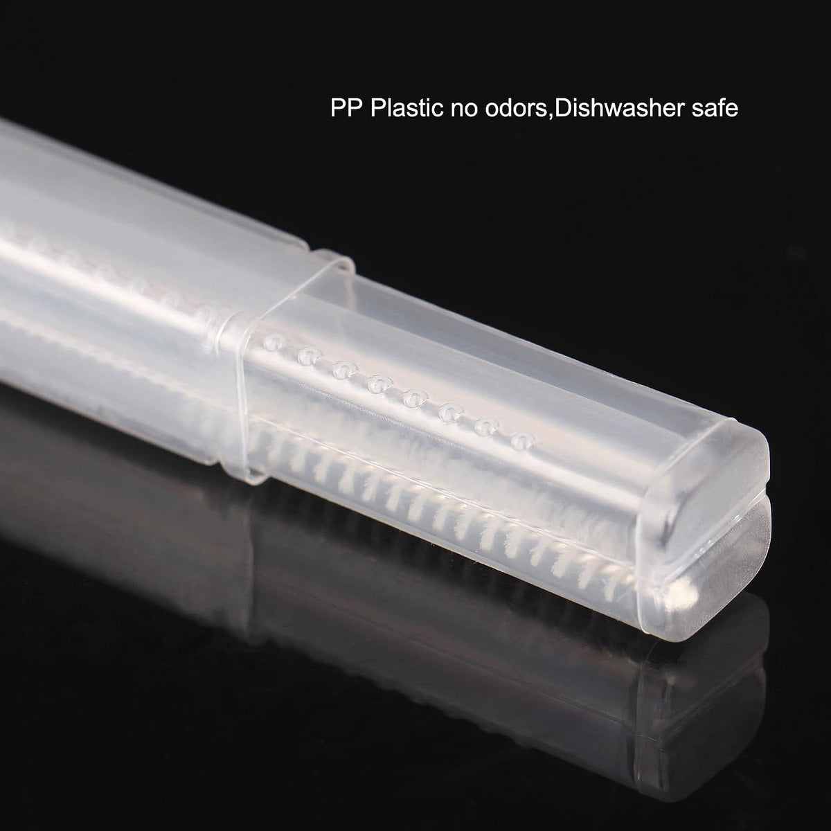 Dakoufish Plastic Straw Carrying Case,3Packs Reusable Collapsible Boxes for 9-13 Inch Straight Drinking Straws Storage Perfect for Travel, Gifts.