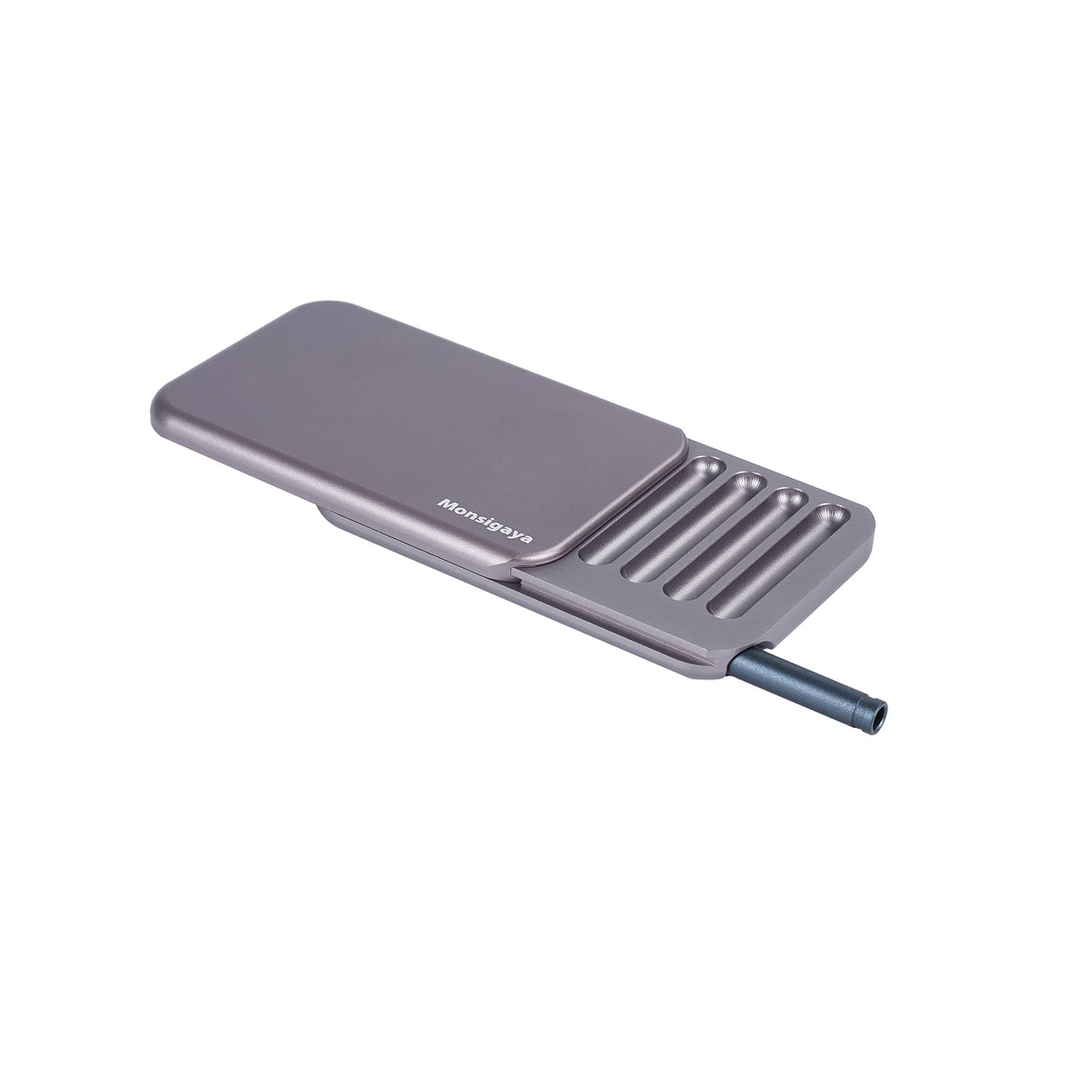8 Compartment Metal Storage Box (Blue-gray)