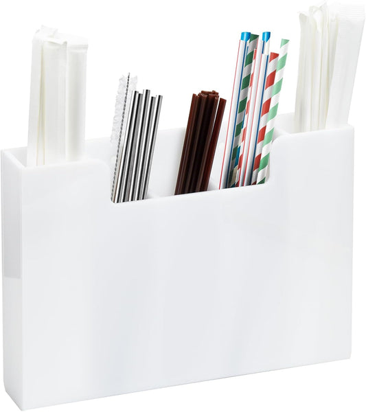 Straw Holder Organizer Dispenser Storage Acrylic for Kitchen Cabinet Door