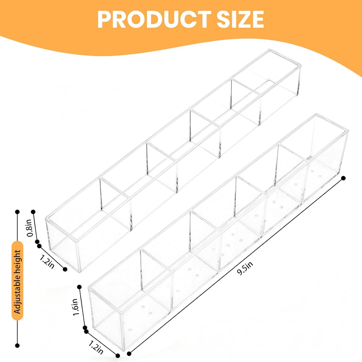 WMKGG Straw Holder,Adjustable Straw Organizer