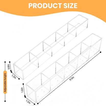WMKGG Straw Holder,Adjustable Straw Organizer