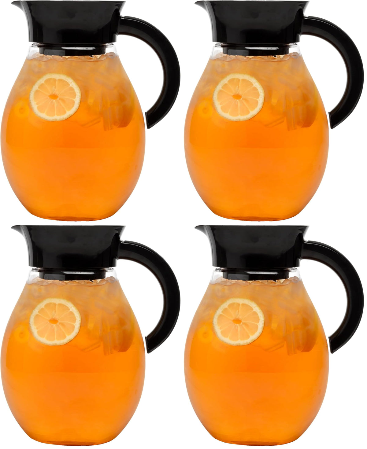 Primula The Big Iced Tea Maker and Infuser, Plastic Beverage Pitcher with Leak Proof, Airtight Lid, Fine Mesh Reusable Filter, Made without BPA, Dishwasher Safe, Green