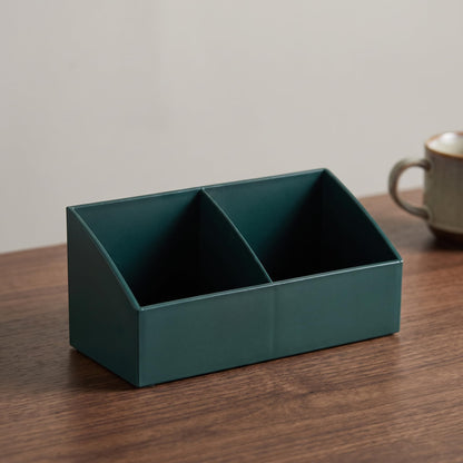 BinaryABC Sugar Packet Holder, Coffee Bar Tea Bag Organizer Box,Grey