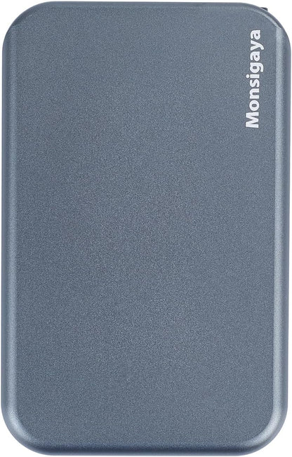 8 Compartment Metal Storage Box (Blue-gray)